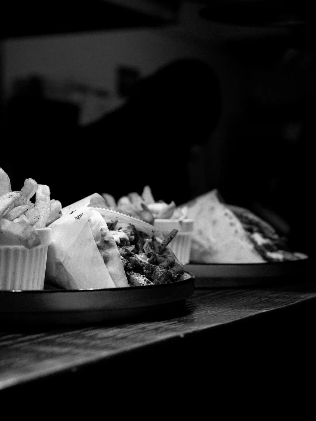 Platter of shared plates at Cybel